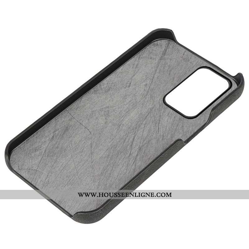 Coque Xiaomi Redmi Note 11 Pro Plus 5G Effet Cuir Anneau-Support