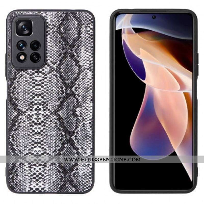 Coque Xiaomi Redmi Note 11 Pro Plus 5G Effet Peau de Serpent