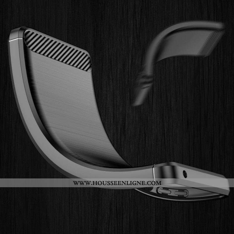 Coque Xiaomi Redmi Note 11 Pro Plus 5G Fibre Carbone Brossée