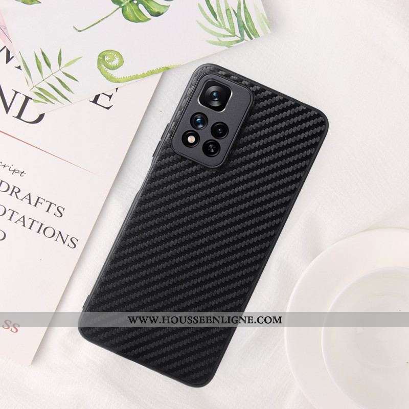Coque Xiaomi Redmi Note 11 Pro Plus 5G Fibre Carbone