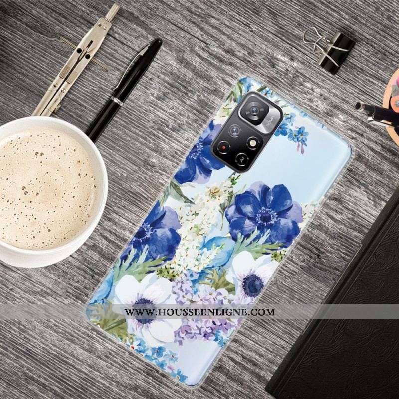 Coque Xiaomi Redmi Note 11 Pro Plus 5G Fleurs Enchantées