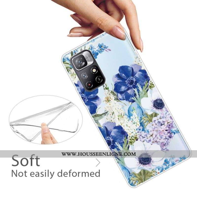 Coque Xiaomi Redmi Note 11 Pro Plus 5G Fleurs Enchantées