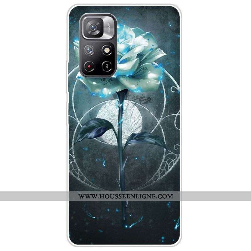 Coque Xiaomi Redmi Note 11 Pro Plus 5G Flexible Fleurs