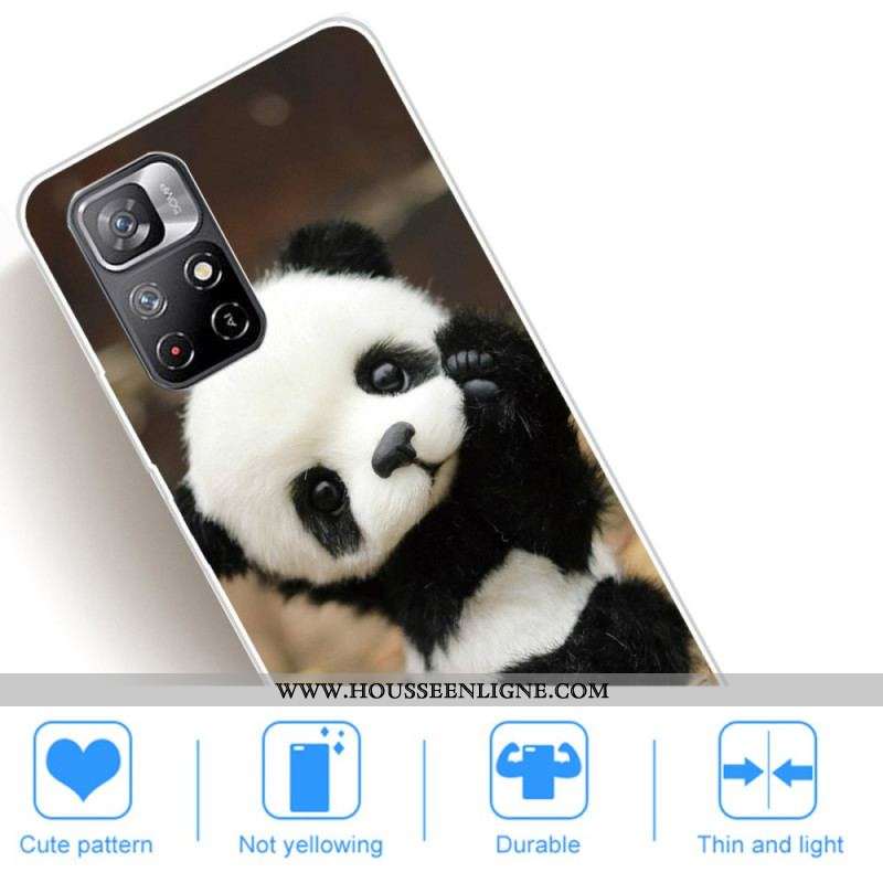 Coque Xiaomi Redmi Note 11 Pro Plus 5G Flexible Panda