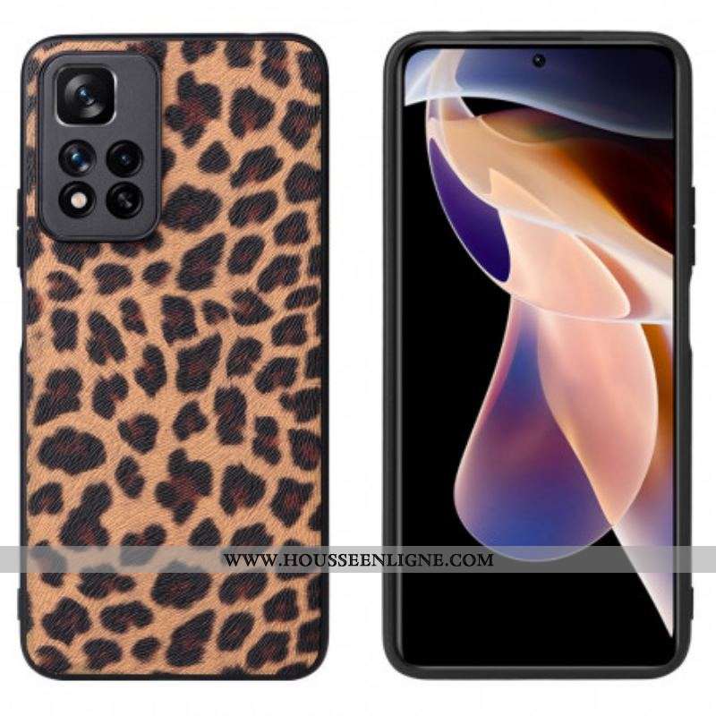 Coque Xiaomi Redmi Note 11 Pro Plus 5G Léopard