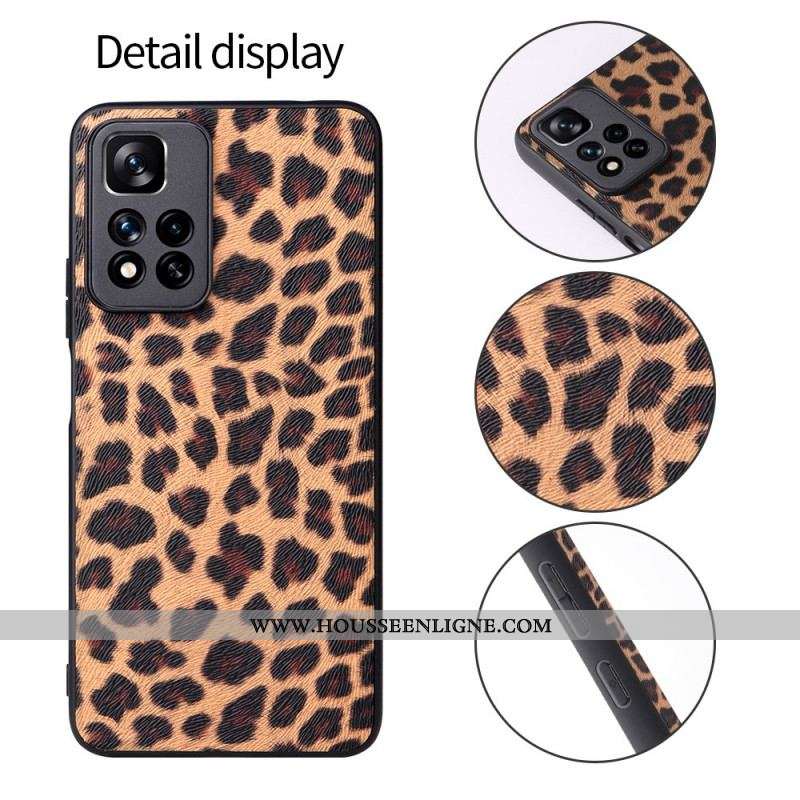 Coque Xiaomi Redmi Note 11 Pro Plus 5G Léopard
