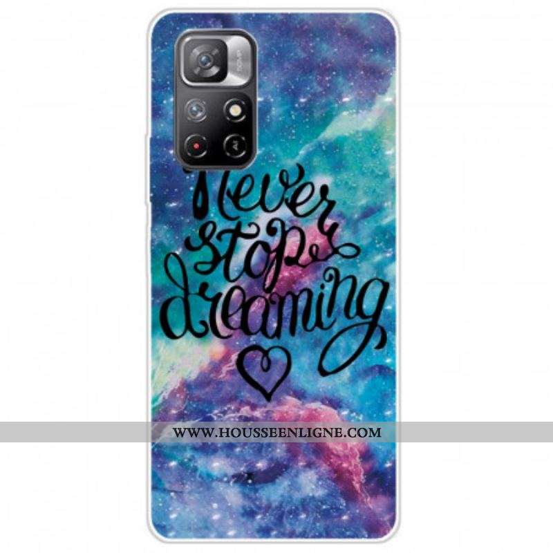 Coque Xiaomi Redmi Note 11 Pro Plus 5G Never Stop Dreaming
