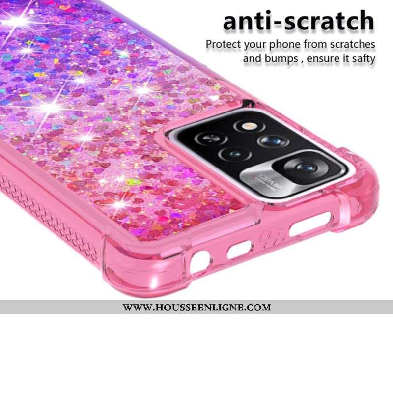 Coque Xiaomi Redmi Note 11 Pro Plus 5G Paillettes Color