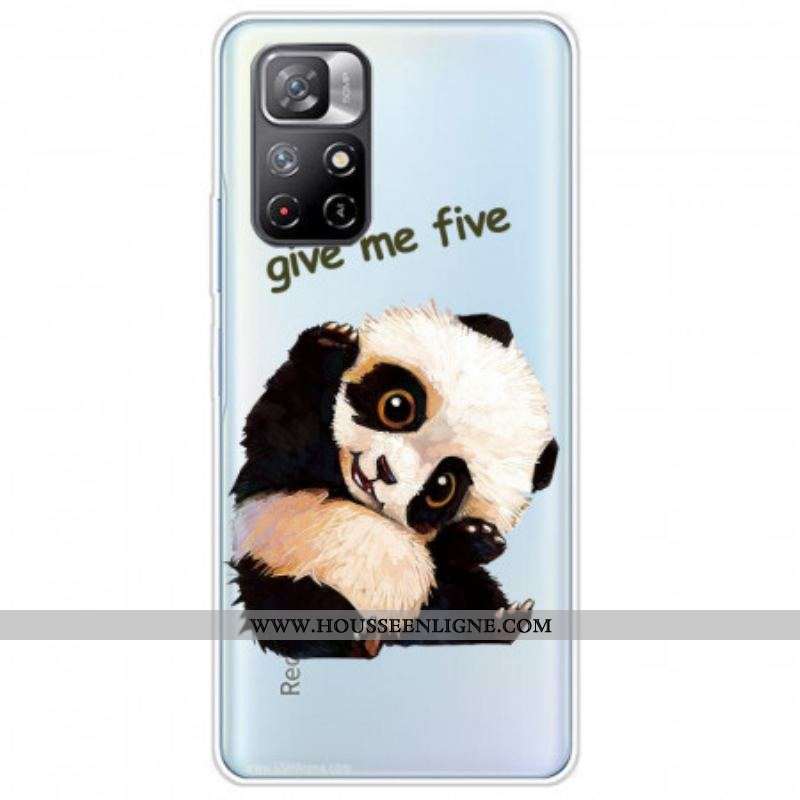 Coque Xiaomi Redmi Note 11 Pro Plus 5G Panda Give me Five