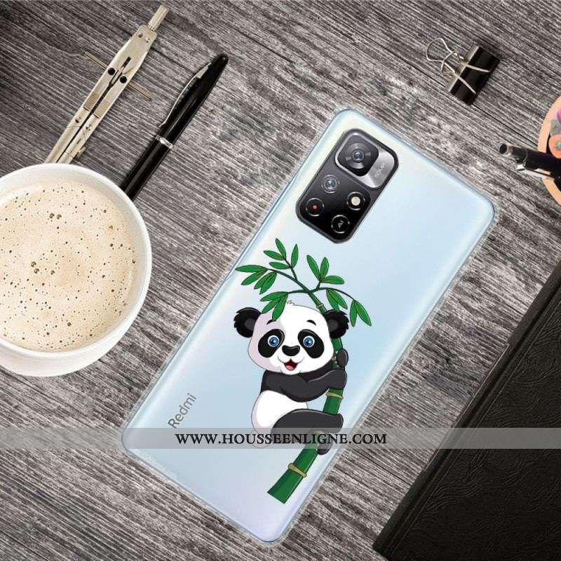 Coque Xiaomi Redmi Note 11 Pro Plus 5G Panda sur Bambou