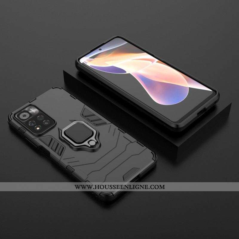 Coque Xiaomi Redmi Note 11 Pro Plus 5G Ring Résistante