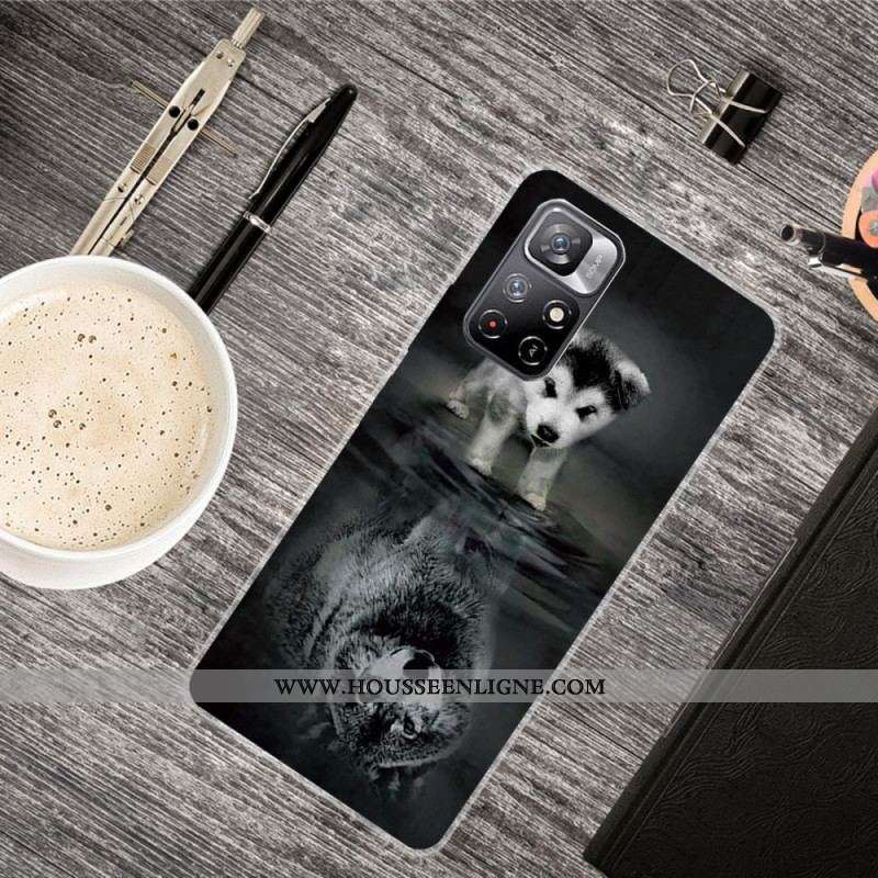 Coque Xiaomi Redmi Note 11 Pro Plus 5G Rêve de Chiot
