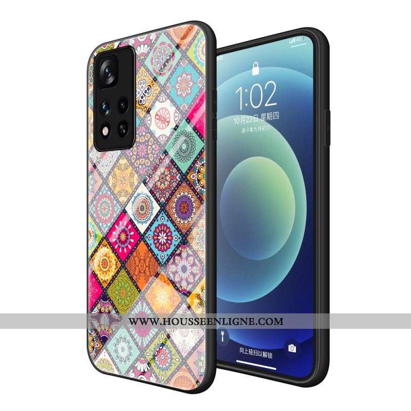 Coque Xiaomi Redmi Note 11 Pro Plus 5G Support Magnétique Patchwork