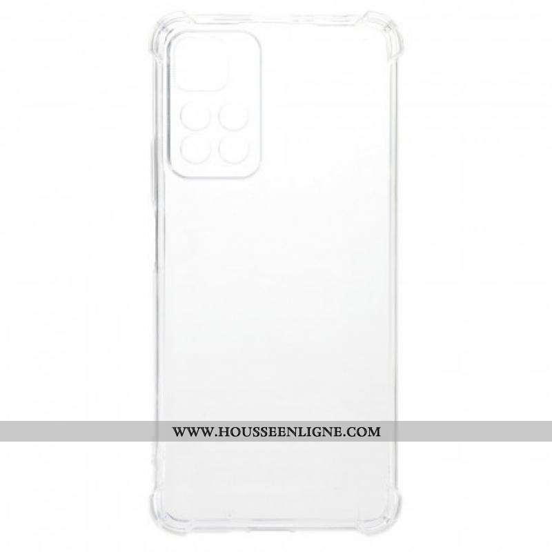 Coque Xiaomi Redmi Note 11 Pro Plus 5G Transparente Coins Renforcés