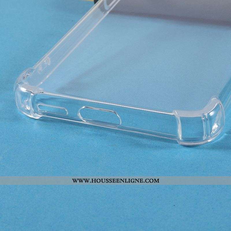 Coque Xiaomi Redmi Note 11 Pro Plus 5G Transparente Coins Renforcés