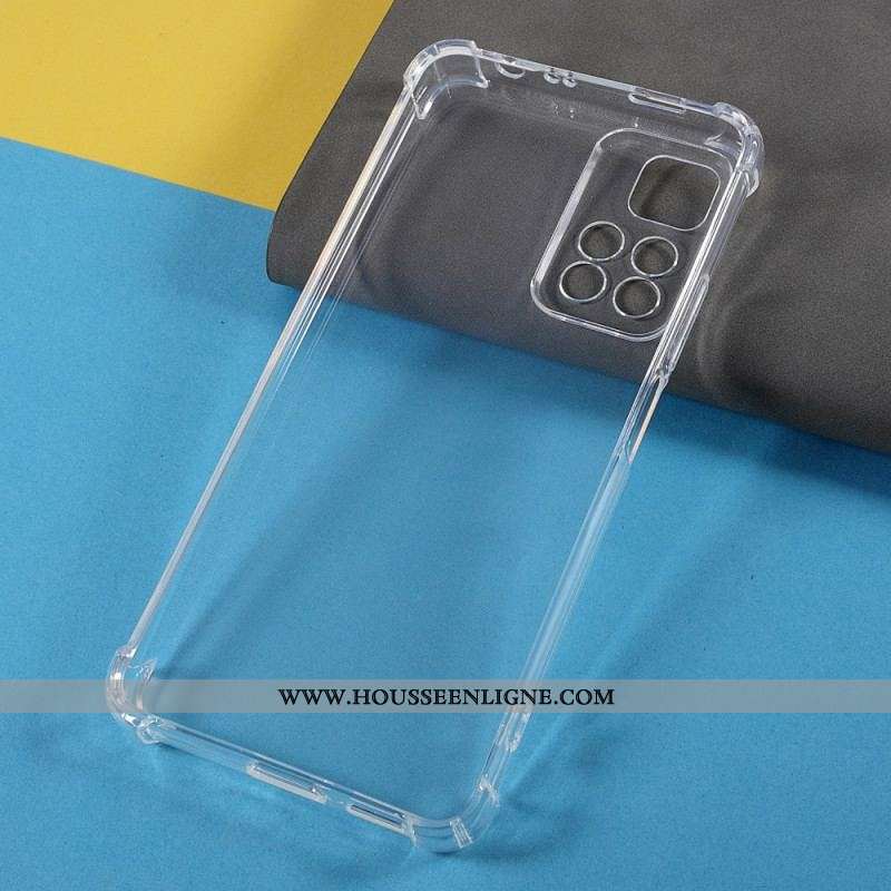 Coque Xiaomi Redmi Note 11 Pro Plus 5G Transparente Coins Renforcés