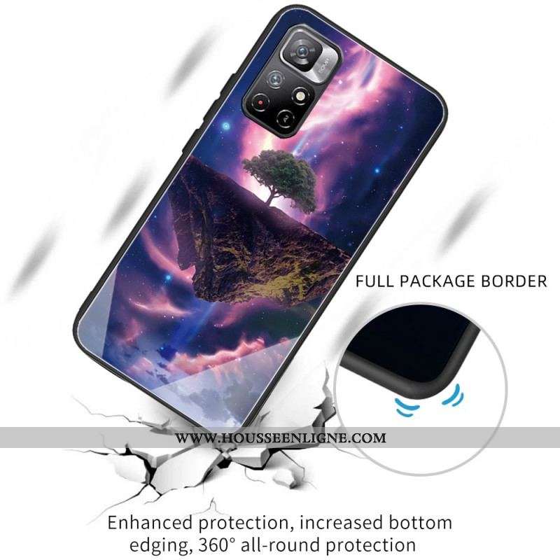 Coque Xiaomi Redmi Note 11 Pro Plus 5G Verre Trempé Arbre du Monde