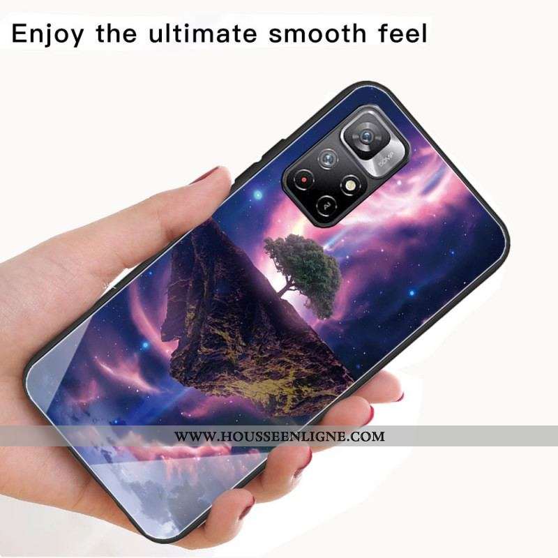Coque Xiaomi Redmi Note 11 Pro Plus 5G Verre Trempé Arbre du Monde