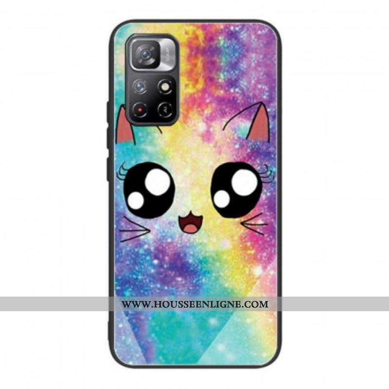 Coque Xiaomi Redmi Note 11 Pro Plus 5G Verre Trempé Chat