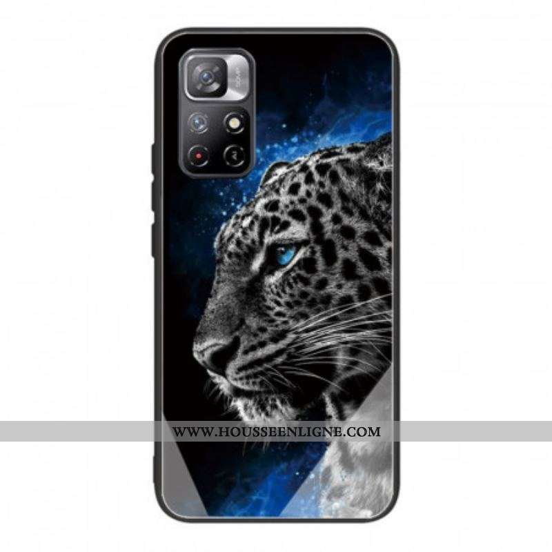 Coque Xiaomi Redmi Note 11 Pro Plus 5G Verre Trempé Face de Félin