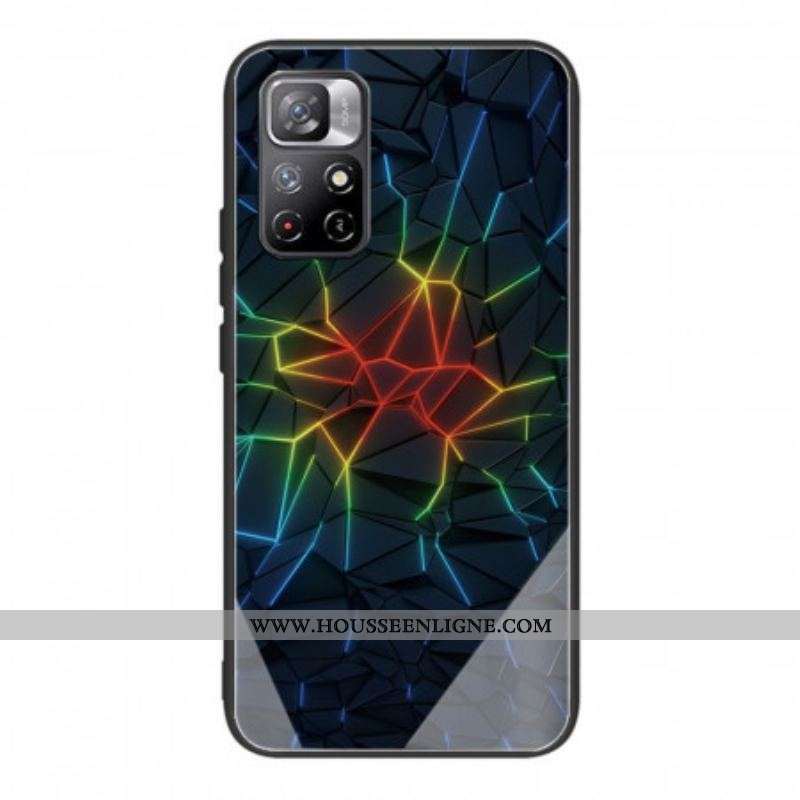 Coque Xiaomi Redmi Note 11 Pro Plus 5G Verre Trempé Geometry