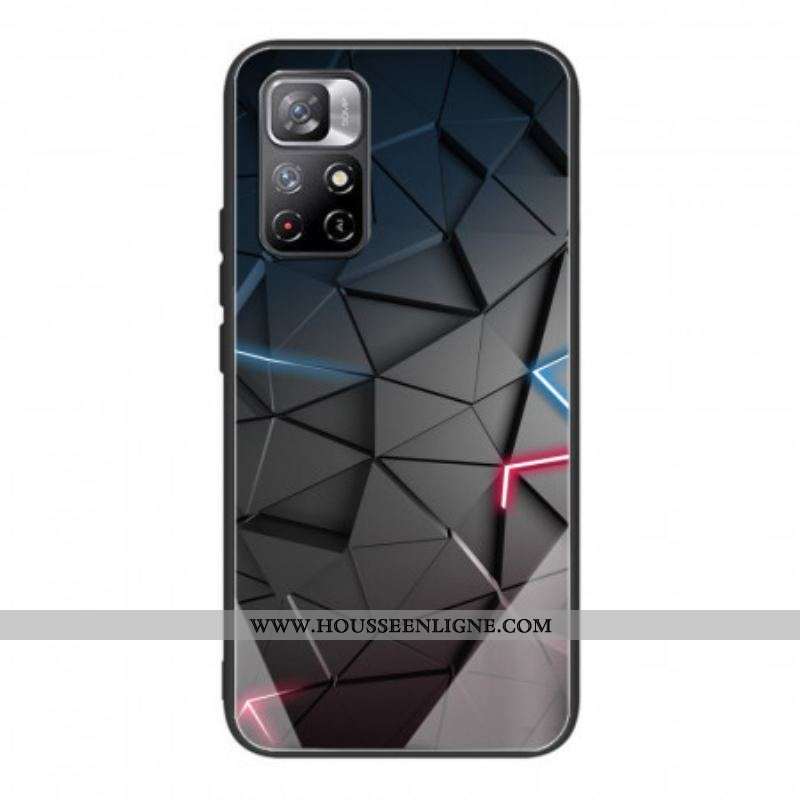 Coque Xiaomi Redmi Note 11 Pro Plus 5G Verre Trempé Géométrie