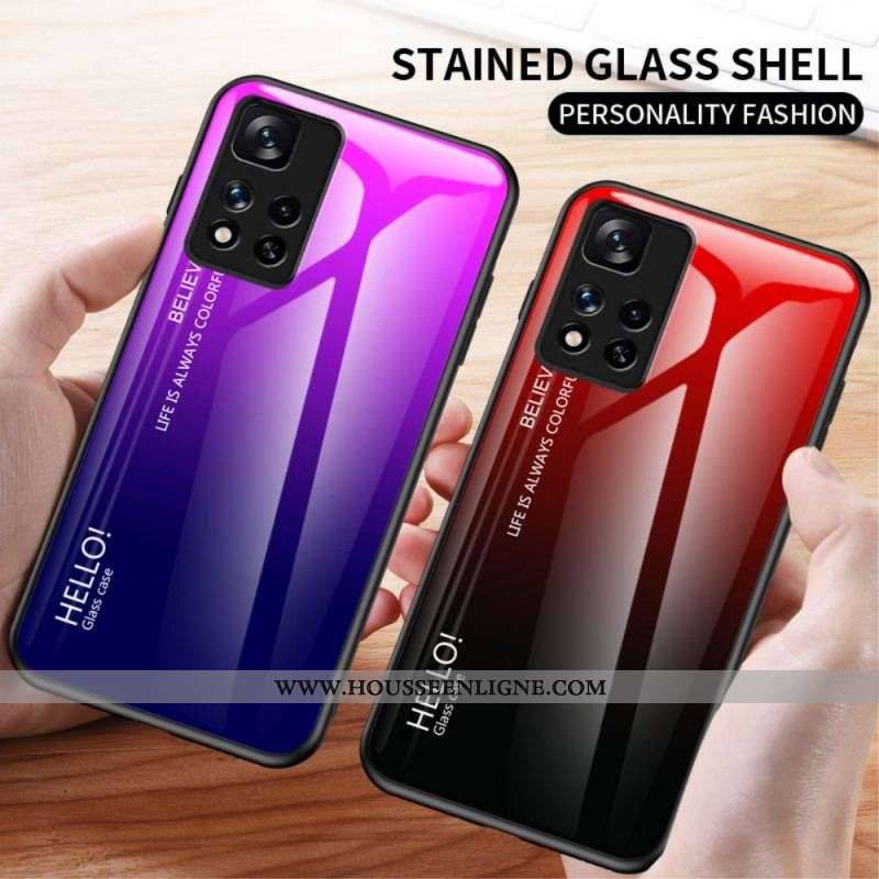 Coque Xiaomi Redmi Note 11 Pro Plus 5G Verre Trempé Hello