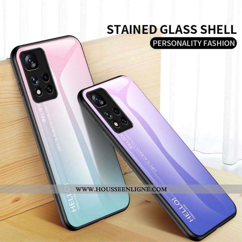 Coque Xiaomi Redmi Note 11 Pro Plus 5G Verre Trempé Hello