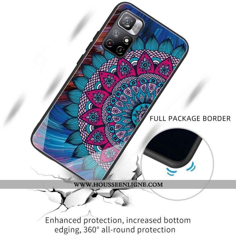 Coque Xiaomi Redmi Note 11 Pro Plus 5G Verre Trempé Mandala
