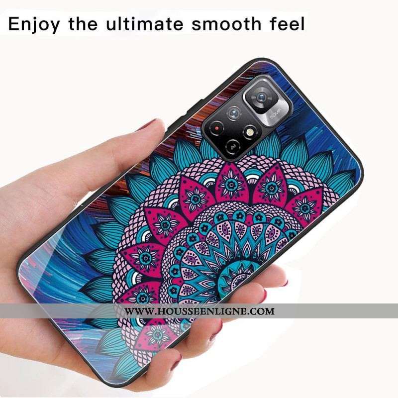 Coque Xiaomi Redmi Note 11 Pro Plus 5G Verre Trempé Mandala