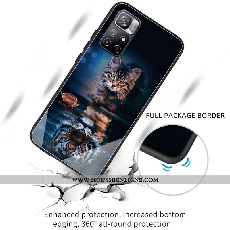 Coque Xiaomi Redmi Note 11 Pro Plus 5G Verre Trempé Mon Tigre