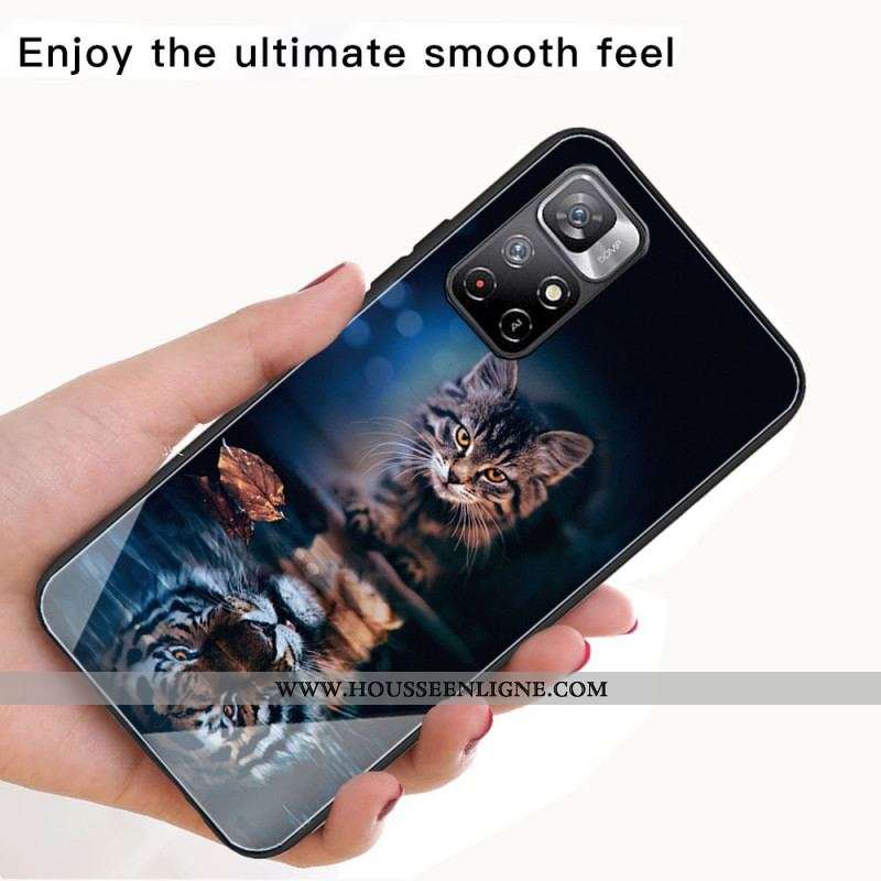 Coque Xiaomi Redmi Note 11 Pro Plus 5G Verre Trempé Mon Tigre