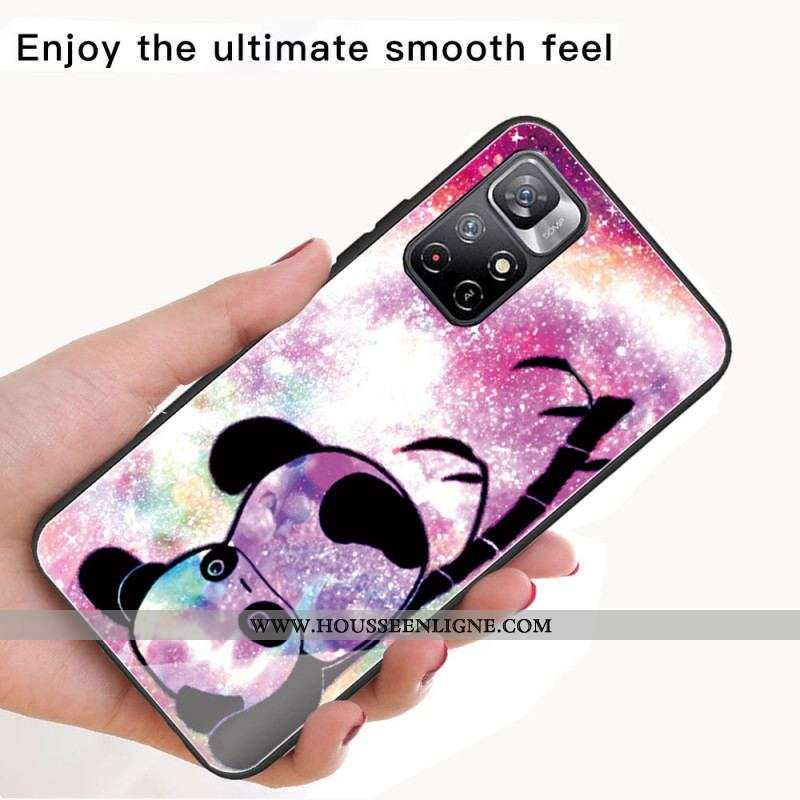 Coque Xiaomi Redmi Note 11 Pro Plus 5G Verre Trempé Panda