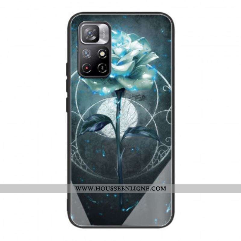 Coque Xiaomi Redmi Note 11 Pro Plus 5G Verre Trempé Rose Verte