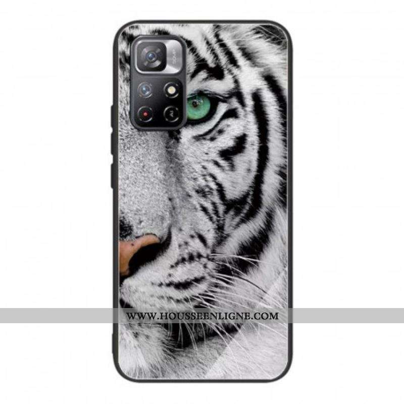 Coque Xiaomi Redmi Note 11 Pro Plus 5G Verre Trempé Tigre