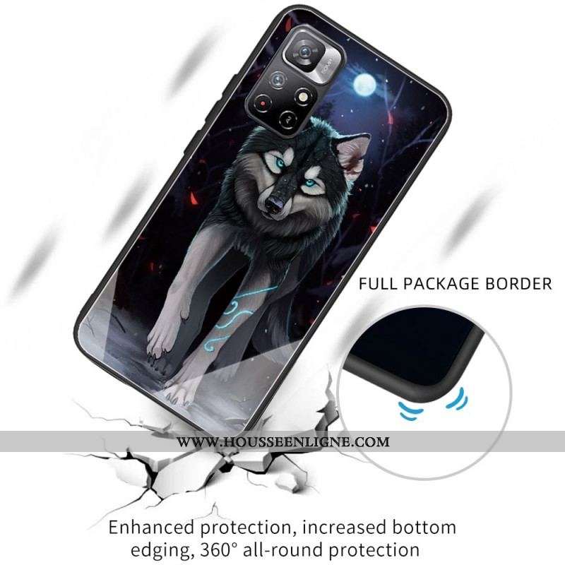 Coque Xiaomi Redmi Note 11 Pro Plus 5G Verre Trempé Wolf