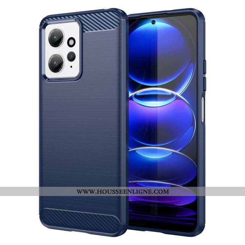 Coque Xiaomi Redmi Note 12 4G Fibre Carbone Brossée