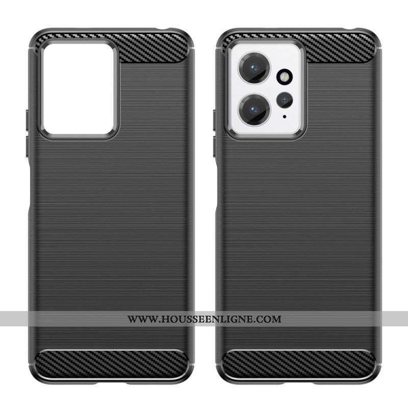 Coque Xiaomi Redmi Note 12 4G Fibre Carbone Brossée