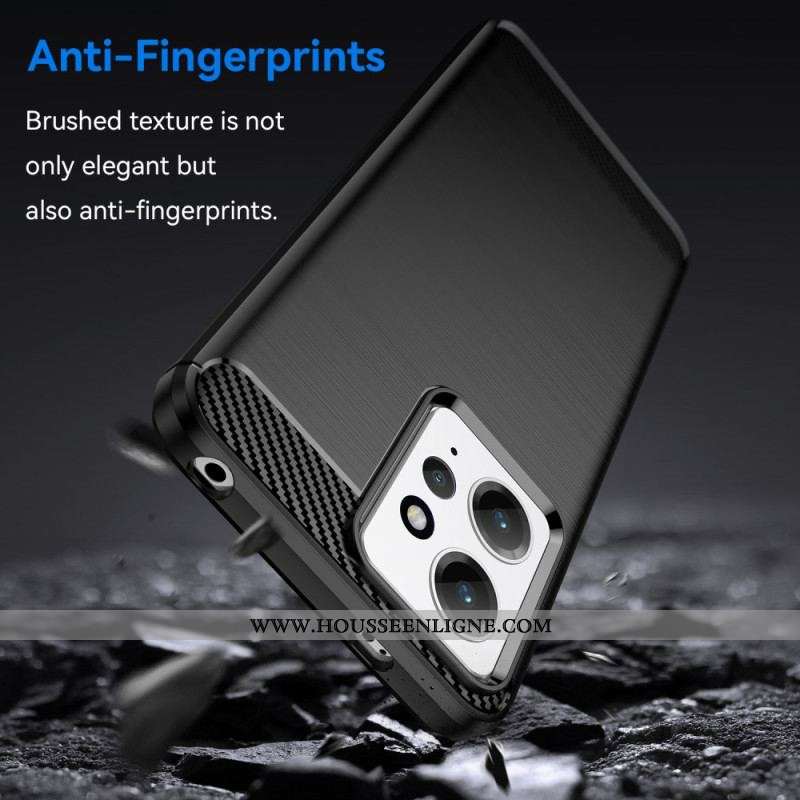Coque Xiaomi Redmi Note 12 4G Fibre Carbone Brossée
