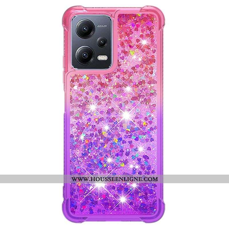 Coque Xiaomi Redmi Note 12/Poco X5 5G Paillettes Color