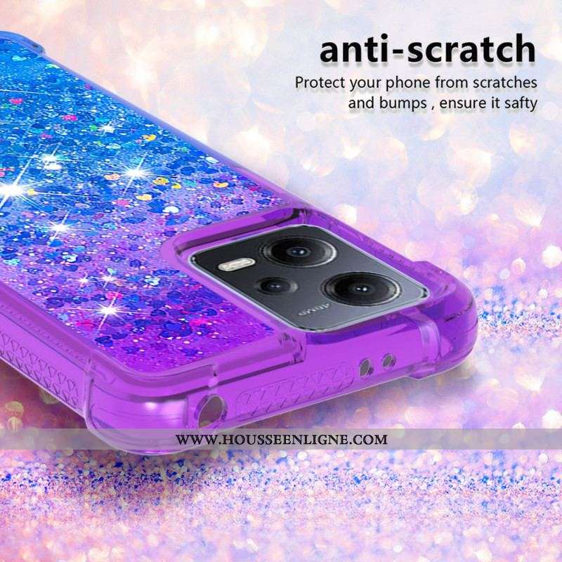 Coque Xiaomi Redmi Note 12/Poco X5 5G Paillettes Color