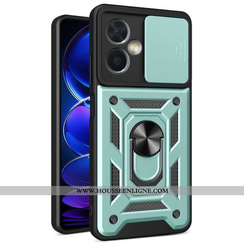 Coque Xiaomi Redmi Note 12/Poco X5 5G Protège Appareil Photo et Support