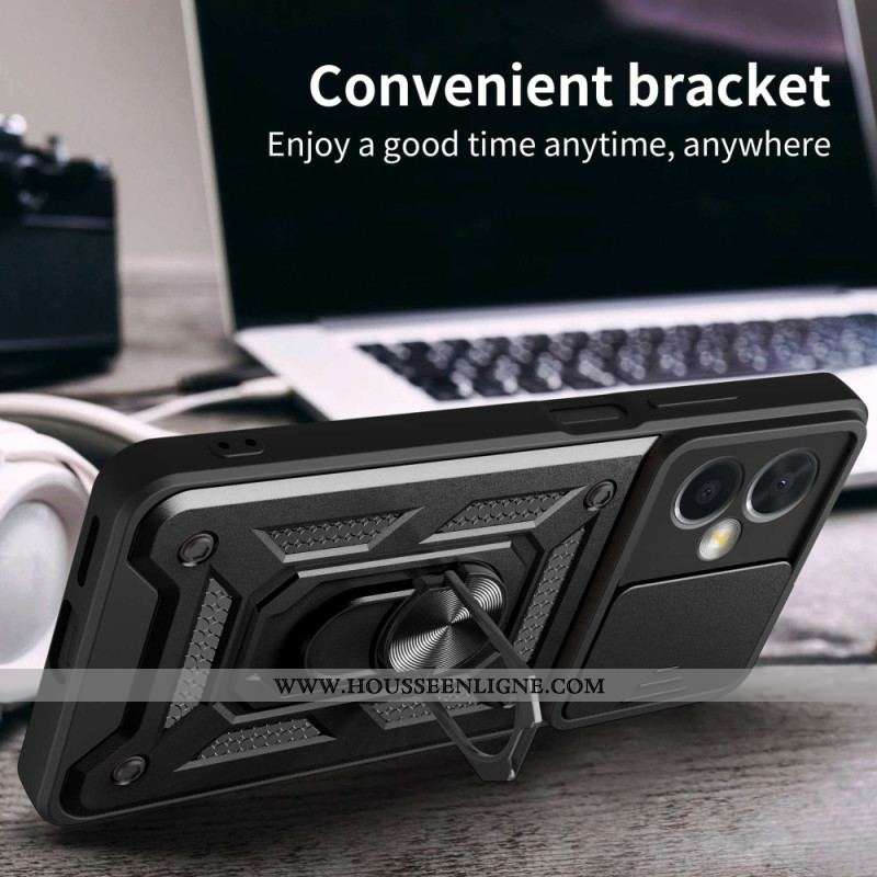 Coque Xiaomi Redmi Note 12/Poco X5 5G Protège Appareil Photo et Support