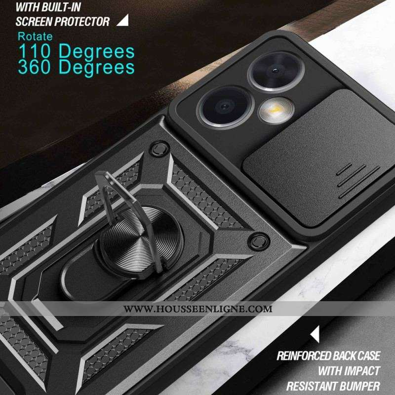 Coque Xiaomi Redmi Note 12/Poco X5 5G Protège Appareil Photo et Support