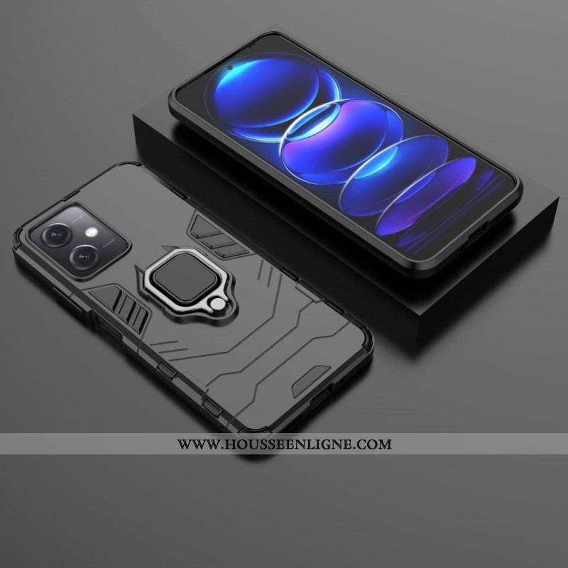 Coque Xiaomi Redmi Note 12/Poco X5 5G Ring Résistante