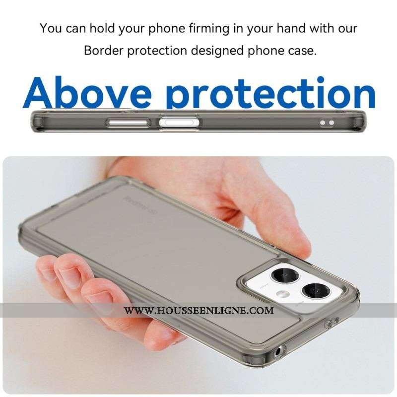 Coque Xiaomi Redmi Note 12/Poco X5 5G Transparente Candy Series