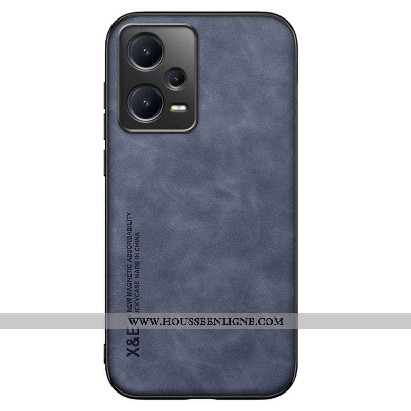 Coque Xiaomi Redmi Note 12 Pro Plus Cuir Effet Cuir X&E