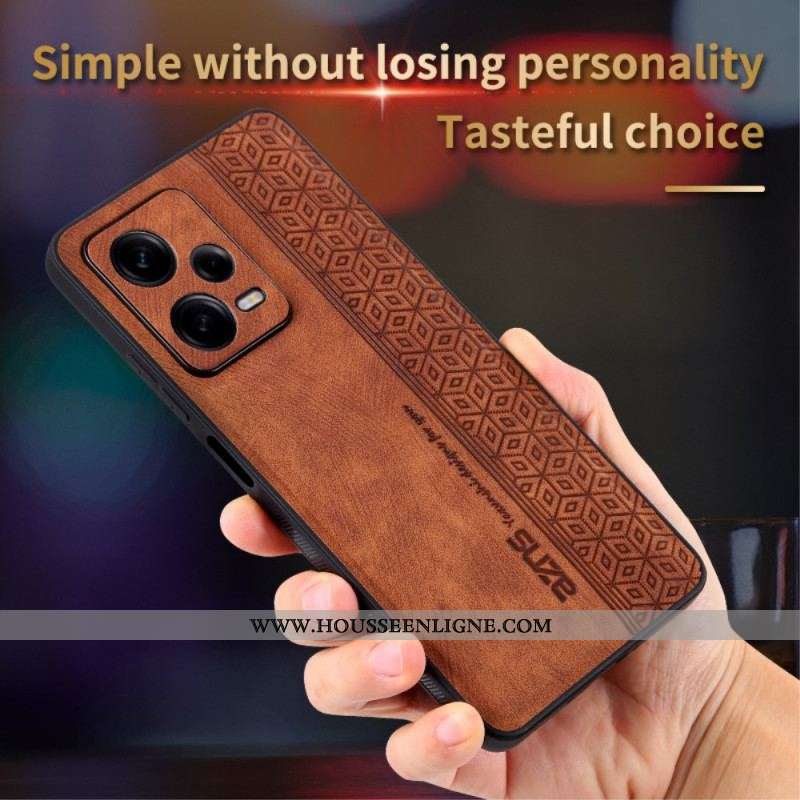 Coque Xiaomi Redmi Note 12 Pro Plus Effet Cuir AZNS