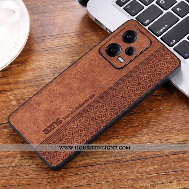Coque Xiaomi Redmi Note 12 Pro Plus Effet Cuir AZNS