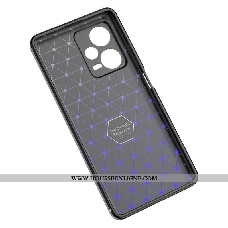 Coque Xiaomi Redmi Note 12 Pro Plus Effet Cuir Litchi Double Line